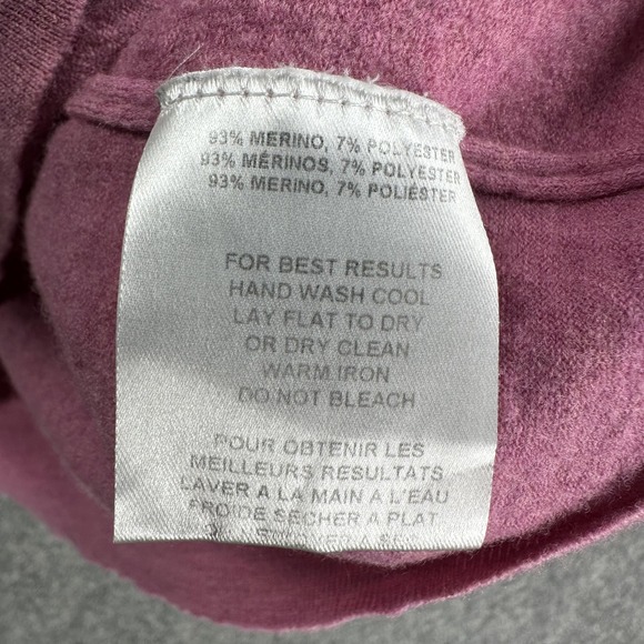 Peter Millar Excursionist Flex Sweater Mens Large (Fits Medium) Pink Merino - Picture 12 of 16